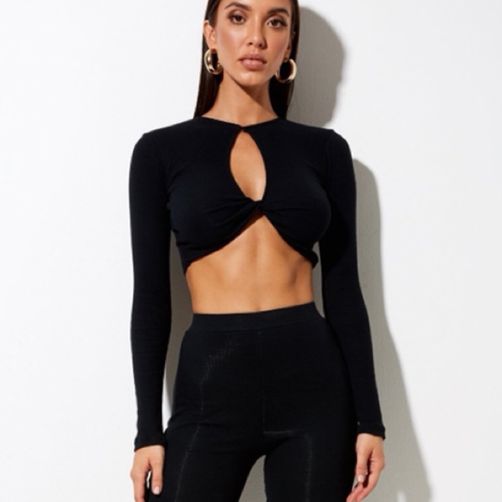 Twist Front Crop Top